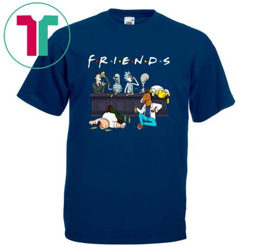 Rick Sanchez Drinking Buddies FRIENDS Classic Tee Shirt