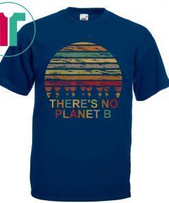 Vintage Earth Day - There is no Planet B Lover Gift 2020 T-Shirt