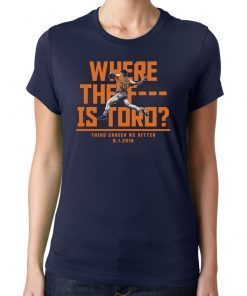 Where The F Is Toro Official T-Shirt