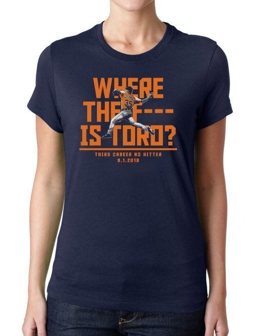 Where The F Is Toro Official T-Shirt
