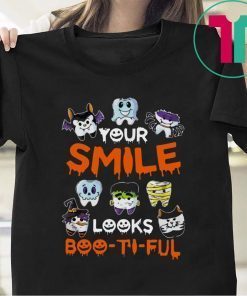 Halloween Your Smile Looks Boo-ti-ful T-Shirt