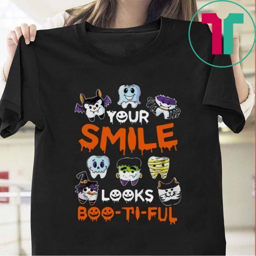 Halloween Your Smile Looks Boo-ti-ful T-Shirt