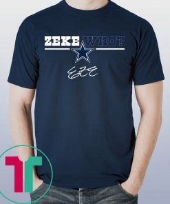 Official Zeke Who Signatures Shirt