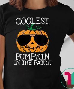 coolest pumpkin in the patch halloween Shirt