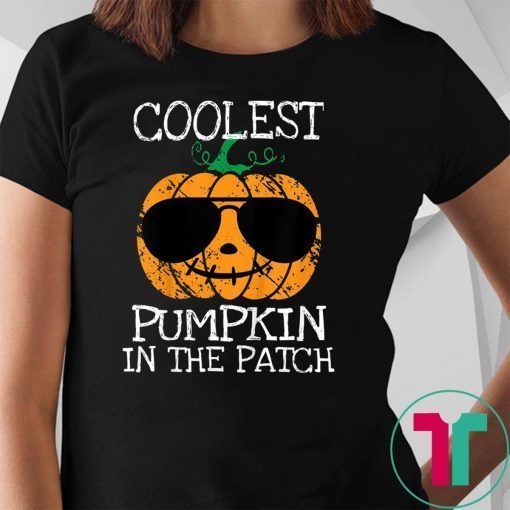coolest pumpkin in the patch halloween Shirt