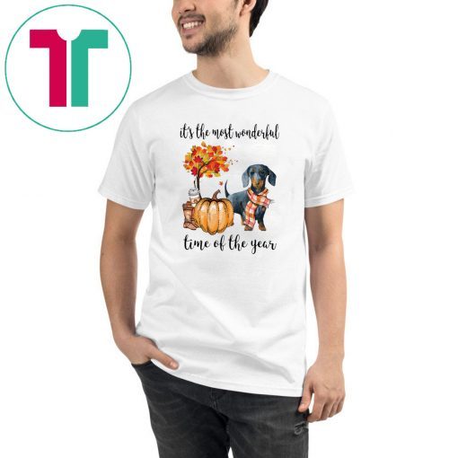 dachshund it's the most wonderful time of the year Shirt