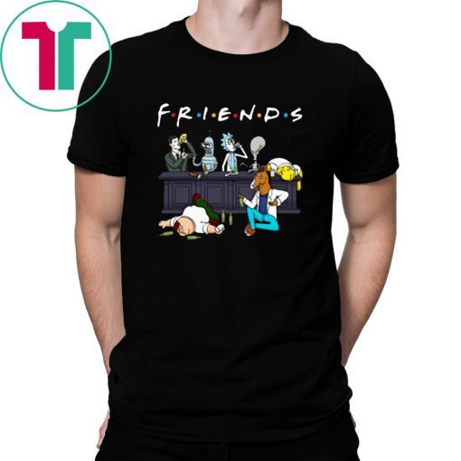 Rick Sanchez Drinking Buddies FRIENDS Classic Tee Shirt