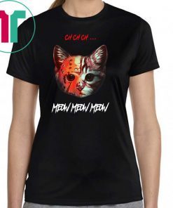 jason voorhees cat meow halloween Shirt