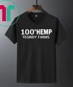 100% Hemp Tegridy Farms Parody Tee Shirt