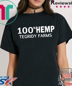 100% Hemp Tegridy Farms Parody Tee Shirt