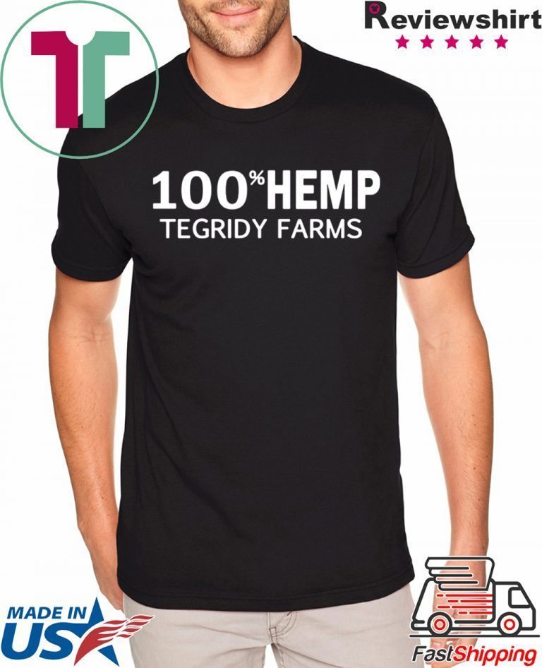 100% Hemp Tegridy Farms Parody Tee Shirt - OrderQuilt.com