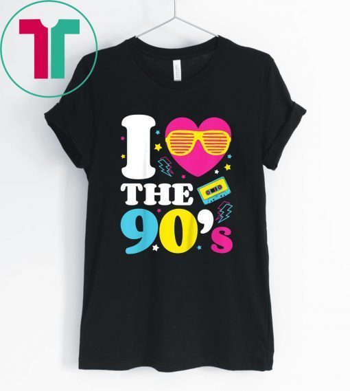 1990's 90s I Heart the Nineties Shirt