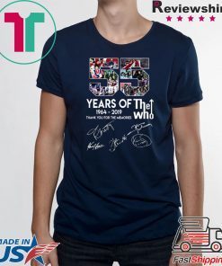 55 Years of The Who shirt