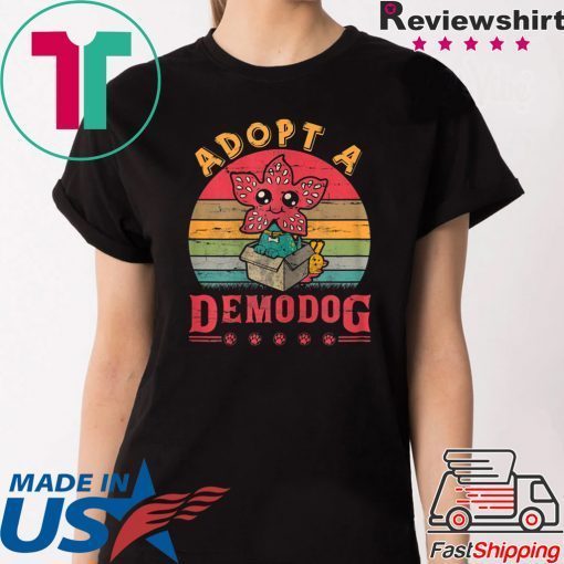 Adopt A Demodog Funny Dog Lovers T-Shirt