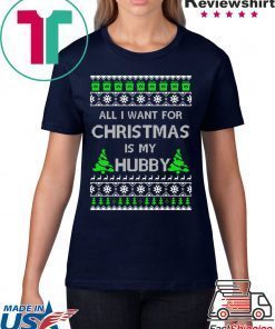 All I Want For Christmas Is My Hubby T-Shirt