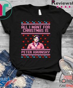 All I Want For Christmas Is Peter Kavinsky Christmas T-Shirt