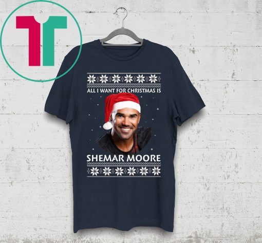 All I want for Christmas is Shemar Moore Tee Shirt