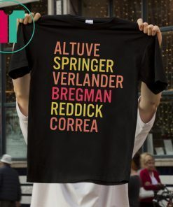 Altuve Bregman Astros Players Tee Shirt
