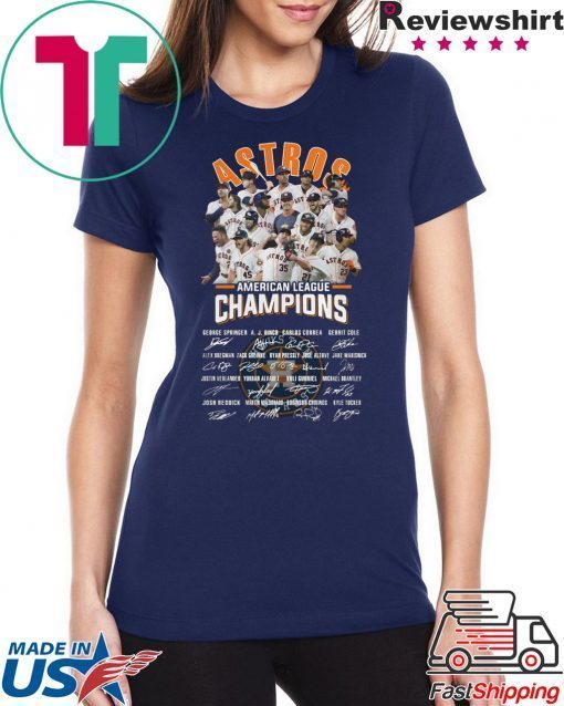 Astros Championship all signature shirt