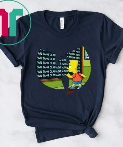 Bart Simpson Wu Tang Clan 2020 T-Shirt