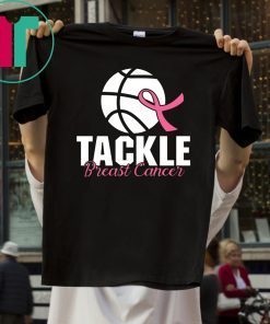 Basketball Tackle Breast Cancer Tee Shirt