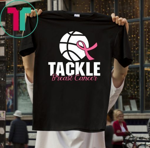 Basketball Tackle Breast Cancer Tee Shirt