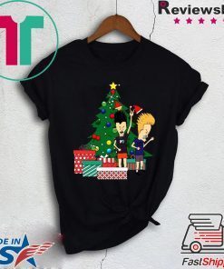 Beavis And Butthead Around The Christmas Tree T-Shirts