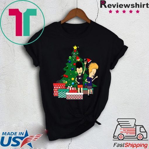 Beavis And Butthead Around The Christmas Tree T-Shirts