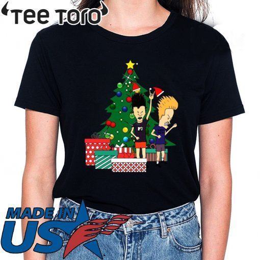 Beavis And Butthead Around The Christmas Tree T-Shirts