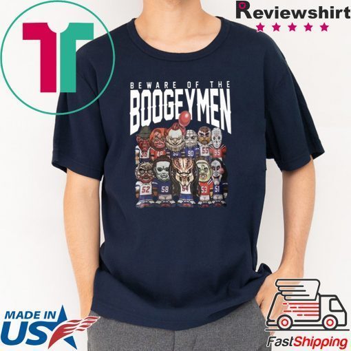 Beware Of The Boogeymen Patriots Defense Tee Shirts