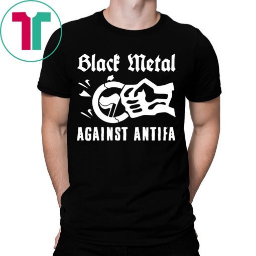 Black Metal Against Antifa T-Shirts