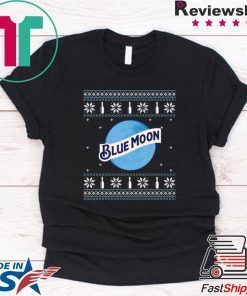 Blue Moon Beer Sweatshirt Blue Moon Beer Christmas Ugly T-Shirt
