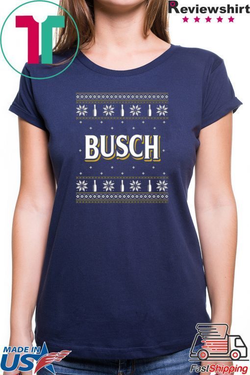 Busch Beer Sweatshirt Busch Christmas Ugly T-Shirt