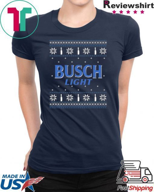 Busch Light Beer Sweatshirt Busch Light Christmas Ugly T-Shirt