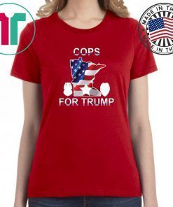 Buy Cops for Donald Trump T-Shirt