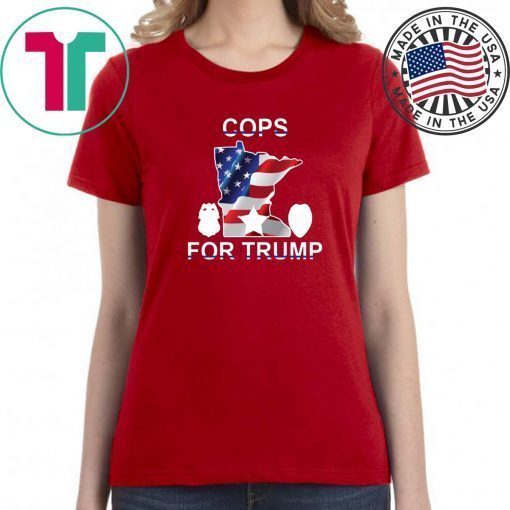 Buy Cops for Donald Trump T-Shirt