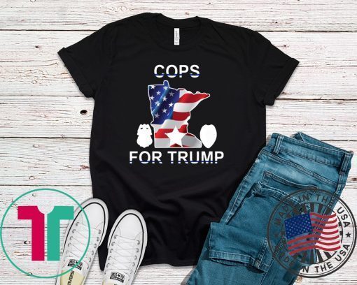 Buy Cops for Donald Trump T-Shirt