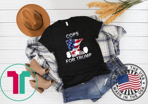 Buy Cops for Donald Trump T-Shirt