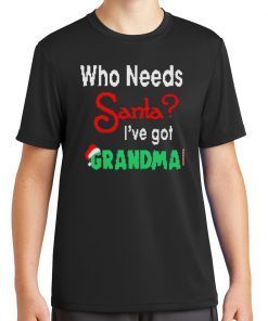 Christmas Who Needs Santa I’ve Got Grandma T-Shirt