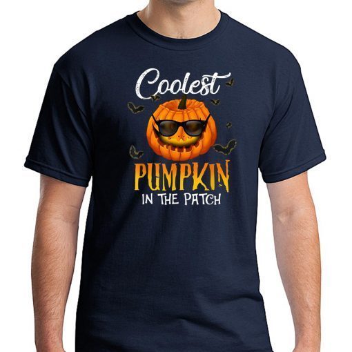 Coolest Pumpkin In The Patch Halloween Costume Gift T-Shirt