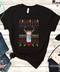 Coors Light Reinbeer Ugly Christmas T-Shirt
