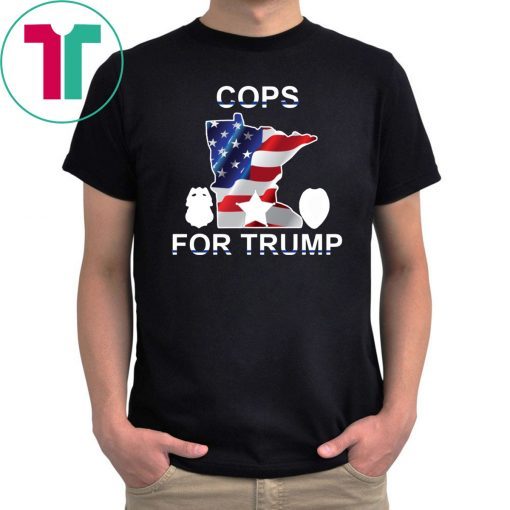 Cops For Donald Trump Minneapolis Tee Shirt