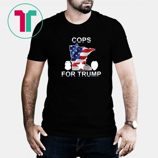 Cops For Trump 2020 Funny T-ShirtCops For Trump 2020 Funny T-Shirt
