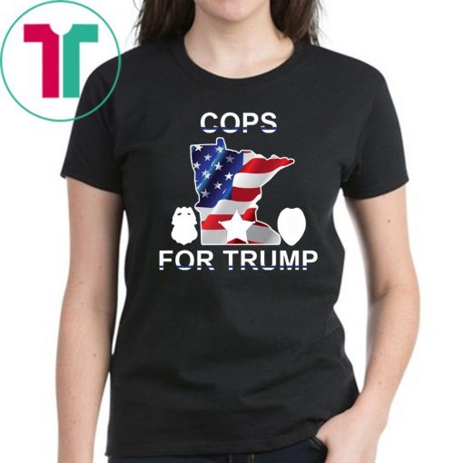 Cops For Trump Shirt For Mens Womens