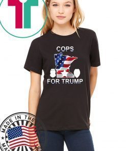 Cops for Donald Trump 2020 shirts online