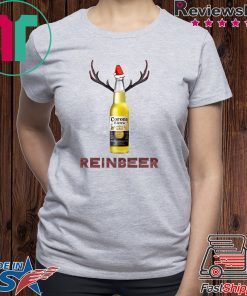 Corona Extra Beer Reinbeer Funny Christmas T-Shirt