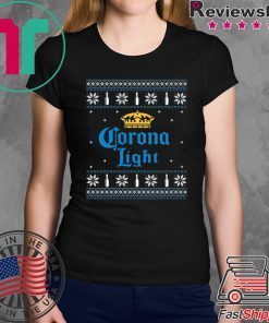 Corona Light Beer Sweatshirt Corona Light Christmas Ugly T-Shirt