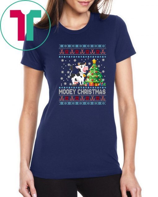 Cow Mooey Christmas T-Shirt