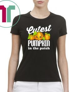 Cutest Pumpkin In The Patch Halloween Costume T-Shirt