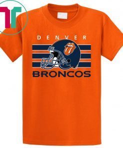 Denver Broncos The Rolling Stones T-Shirt